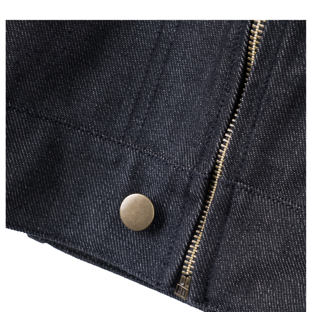 DENIM JEANS JACKET - BLACK