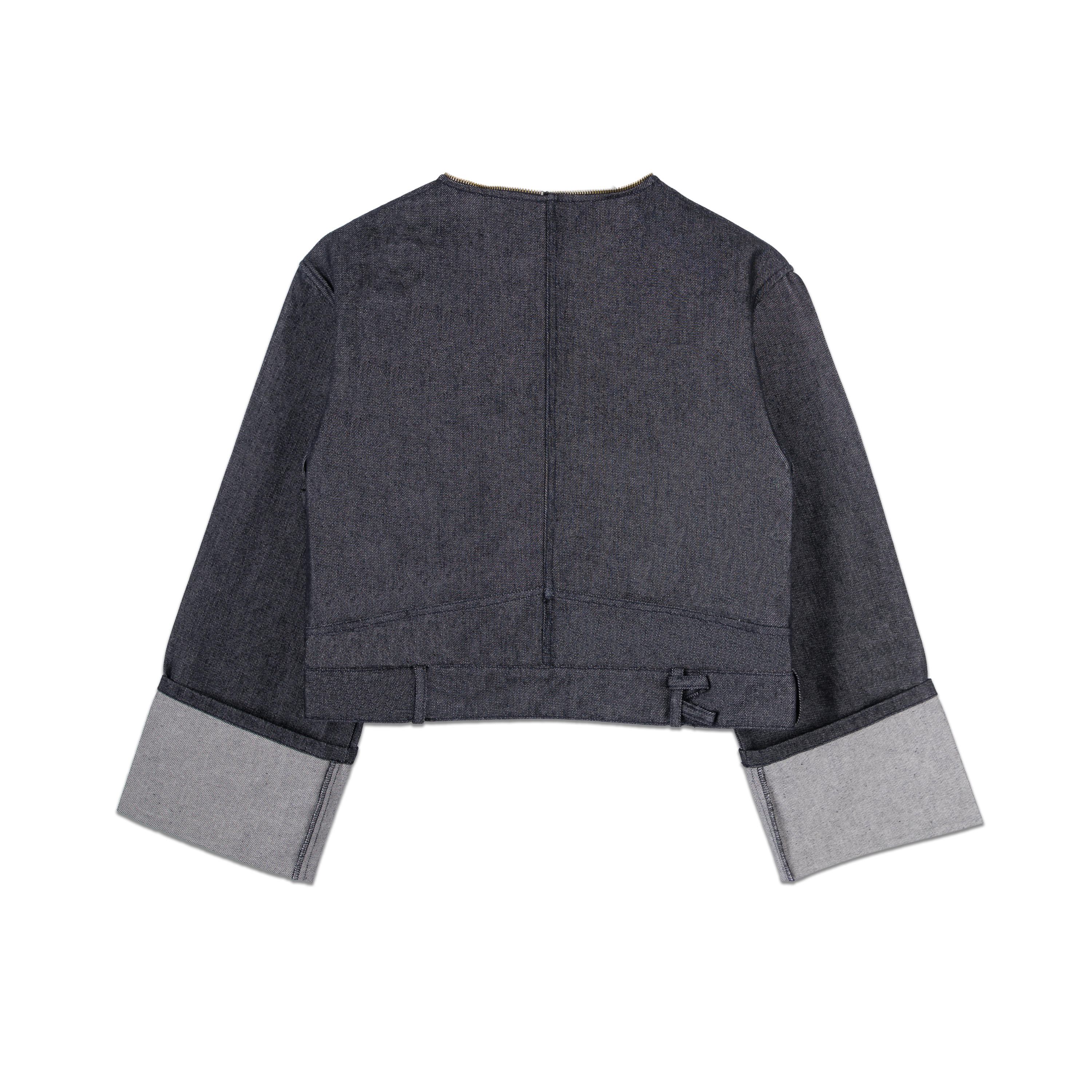 DENIM JEANS JACKET - BLACK