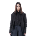 DOUBLE SHIRT DRESS