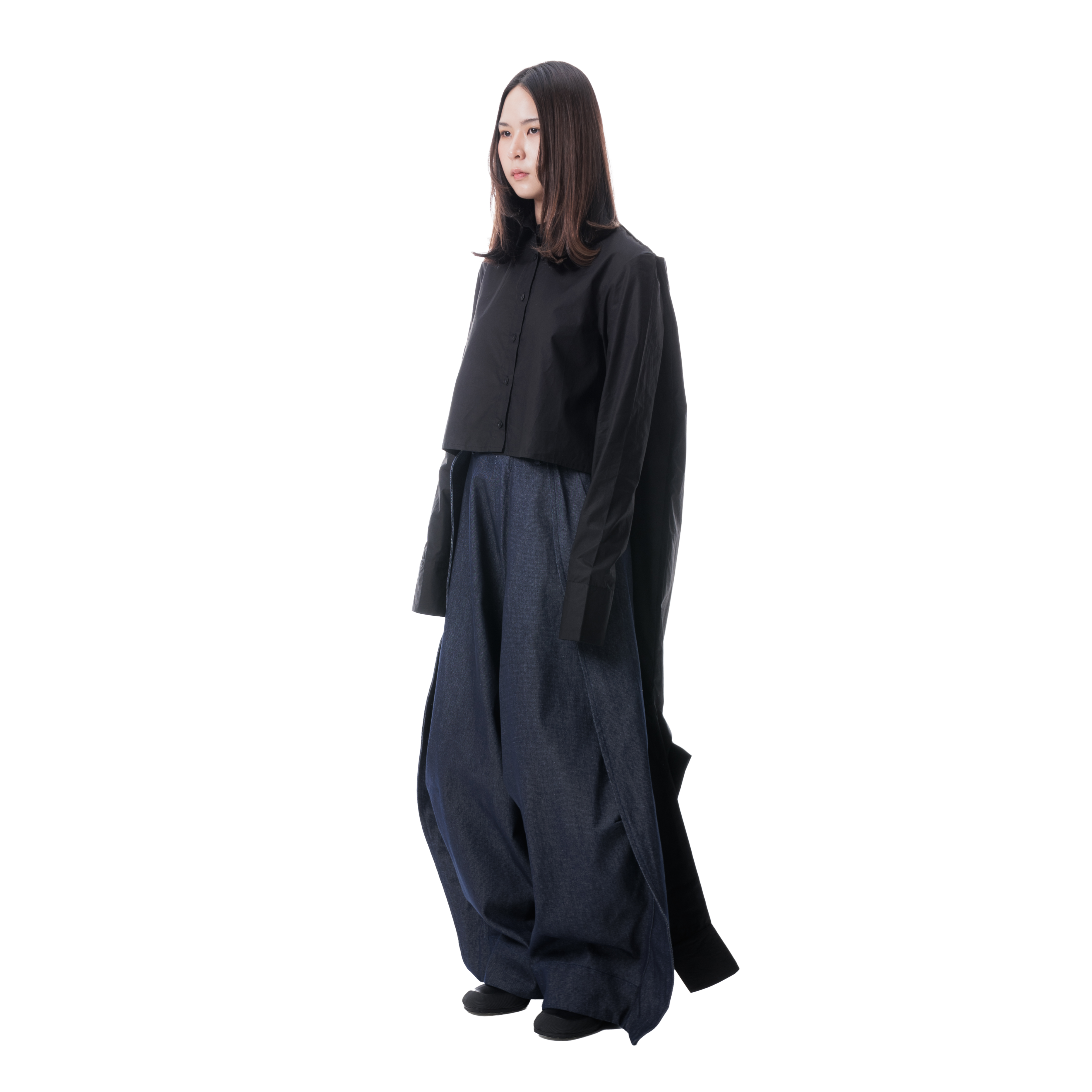 DOUBLE SHIRT DRESS