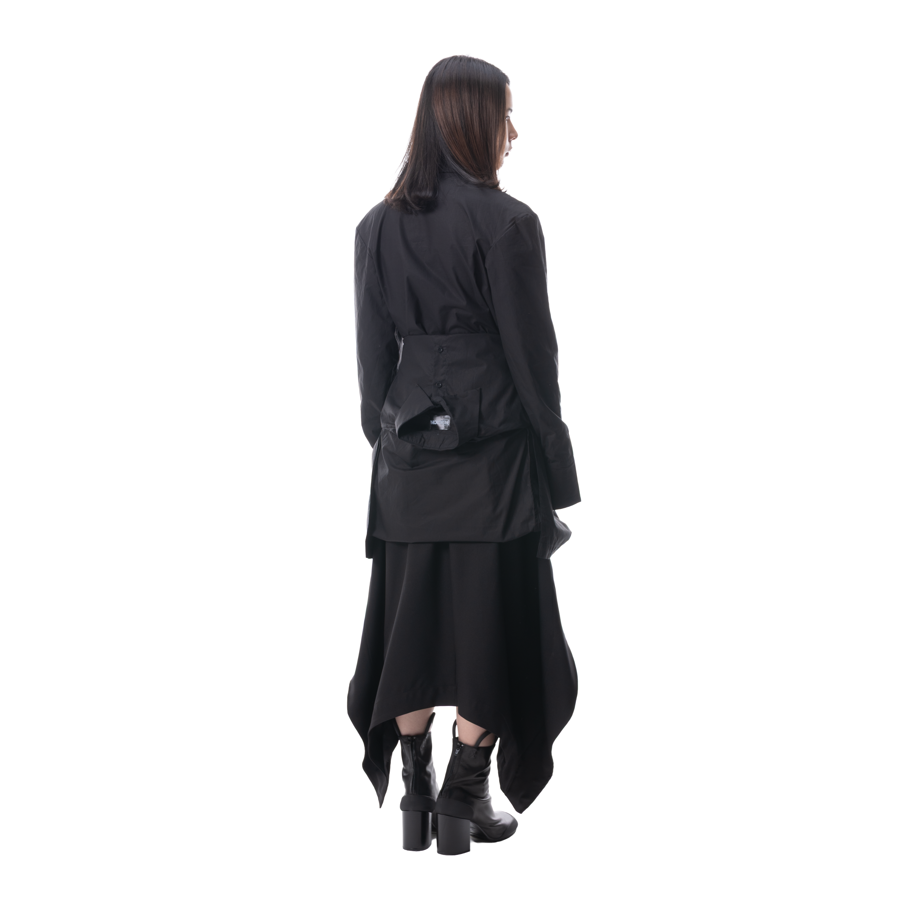 DOUBLE SHIRT DRESS