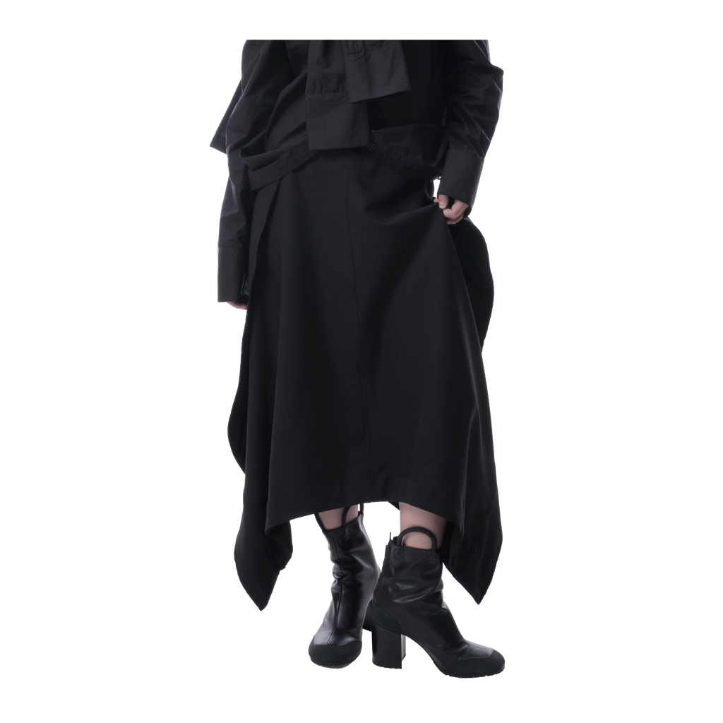 FOLD SKIRT - POLYESTER