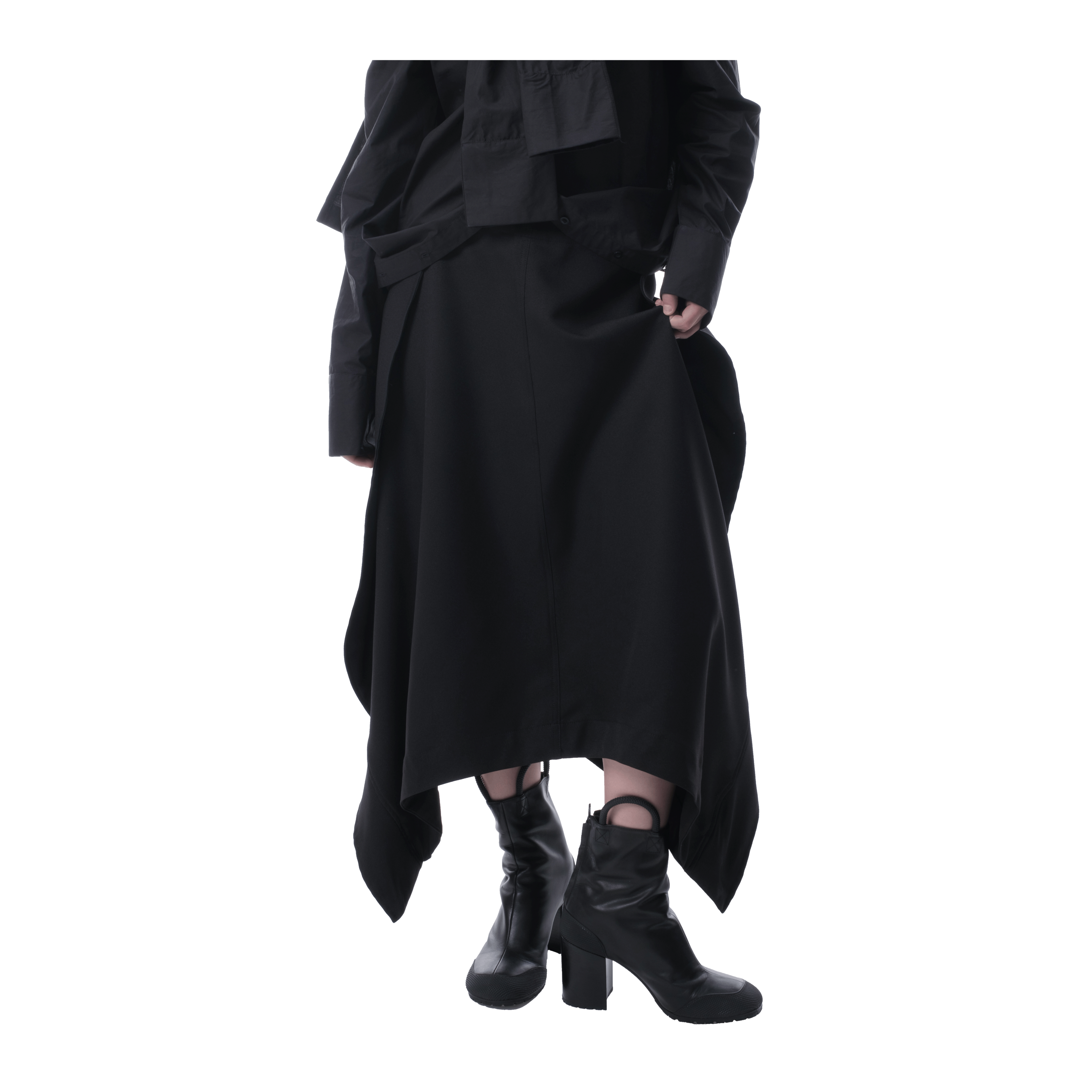 FOLD SKIRT - POLYESTER