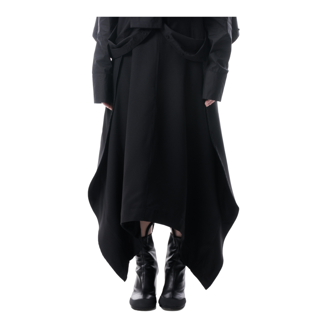 FOLD SKIRT - POLYESTER