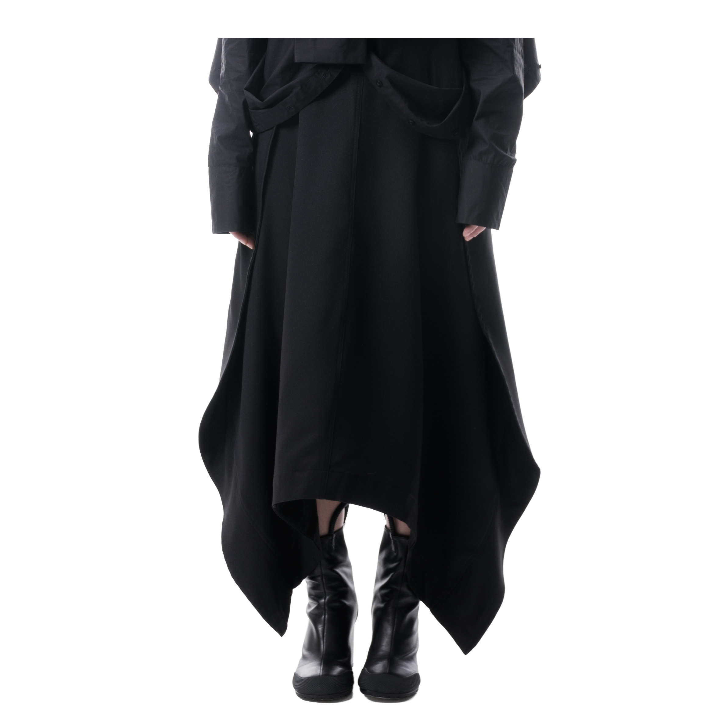 FOLD SKIRT - POLYESTER