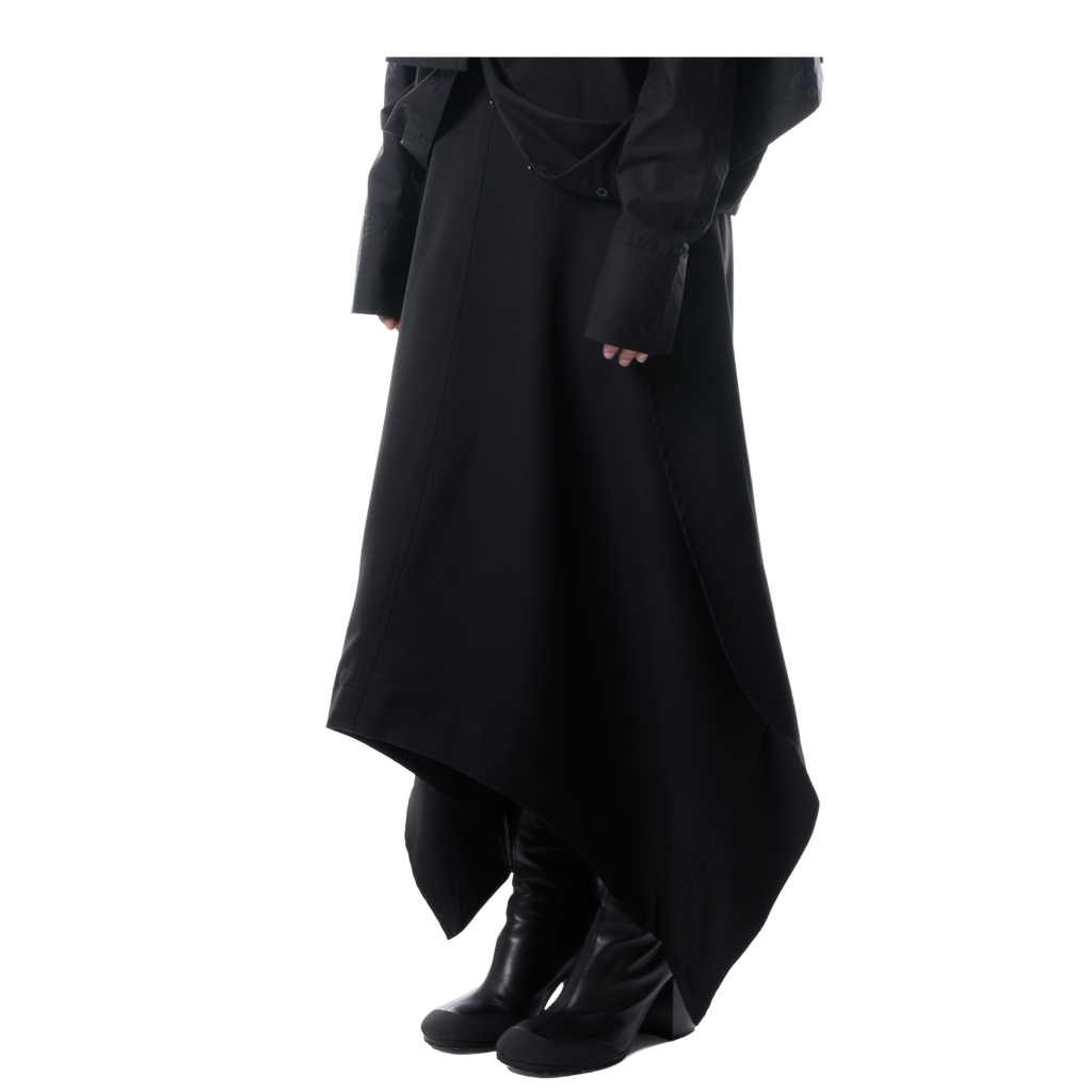 FOLD SKIRT - POLYESTER