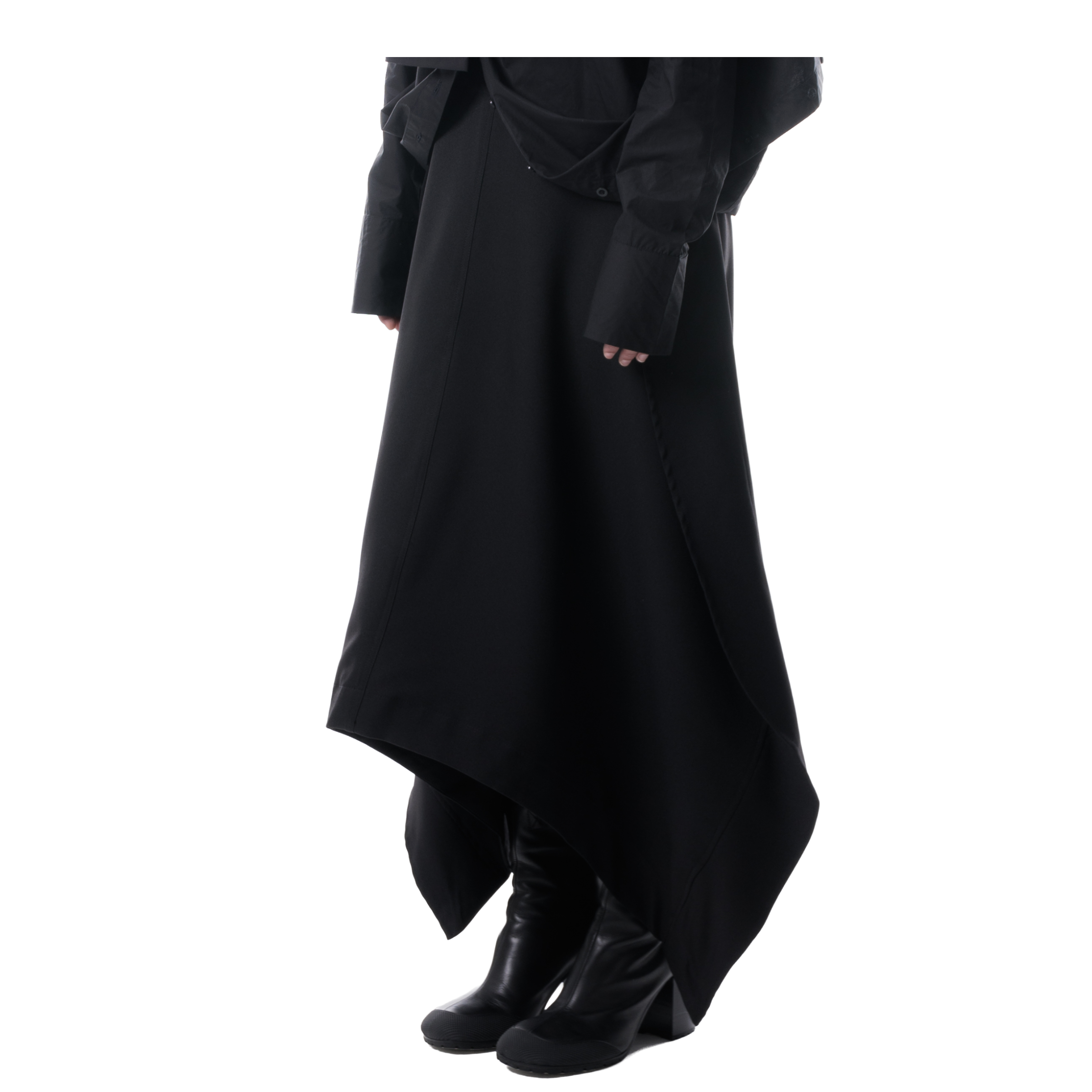 FOLD SKIRT - POLYESTER
